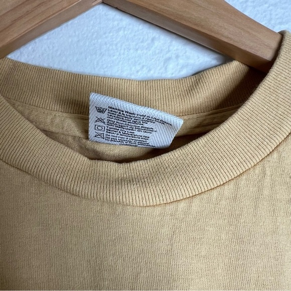 Vintage Disney Animal Kingdom Cast Expedition T-Shirt Yellow Cotton Size L Large - Picture 8 of 14